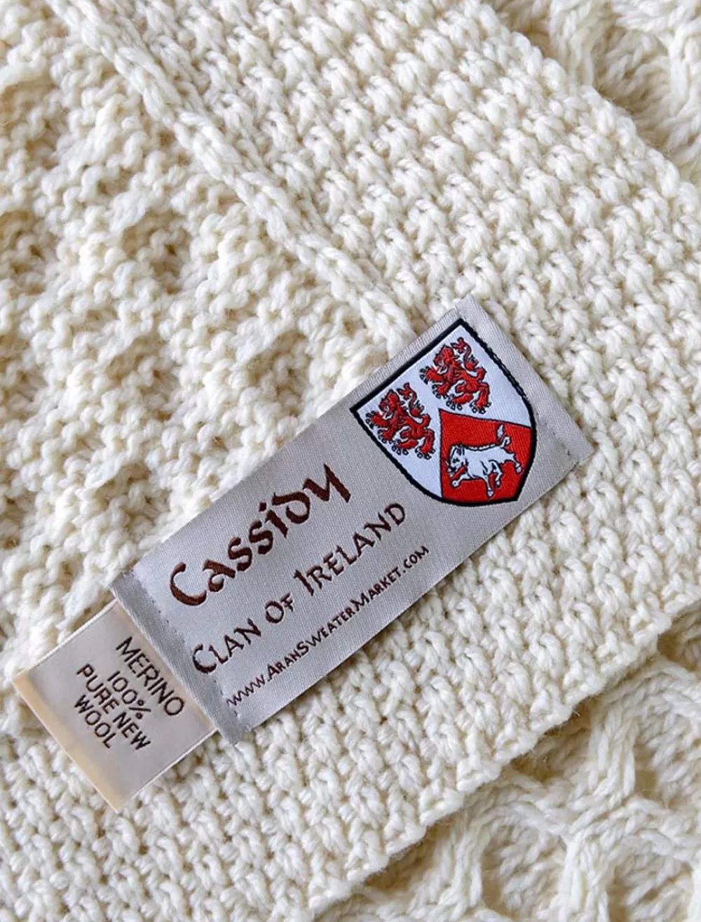cassidy_clan_aran_throw_2-2.webp Outlet Cassidy Clan Aran Throw Clan Throws
