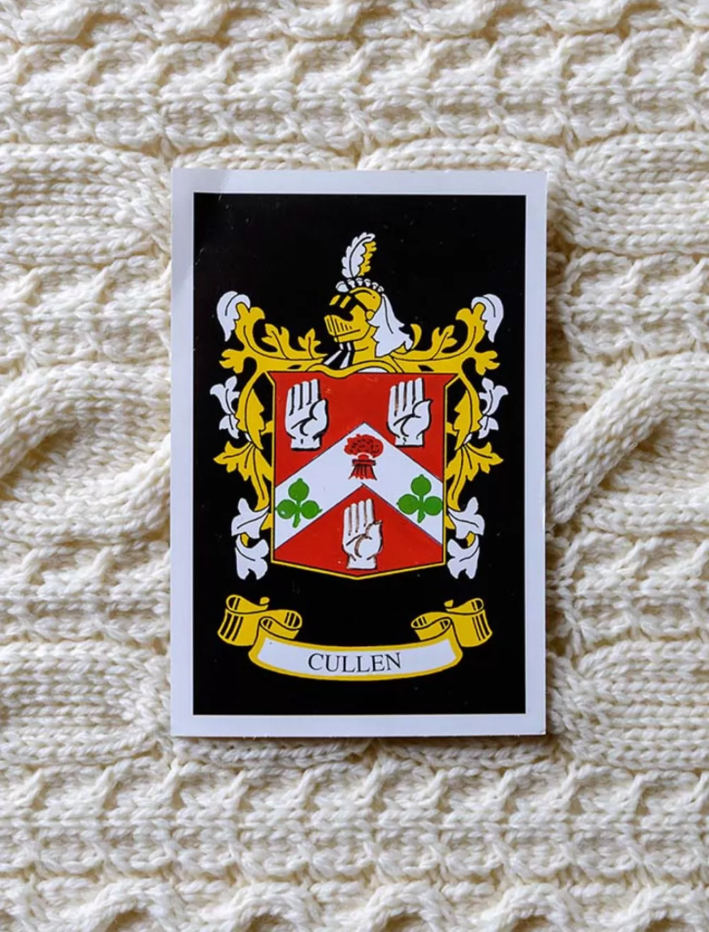 Shop Cullen Clan Aran Throw Clan Throws