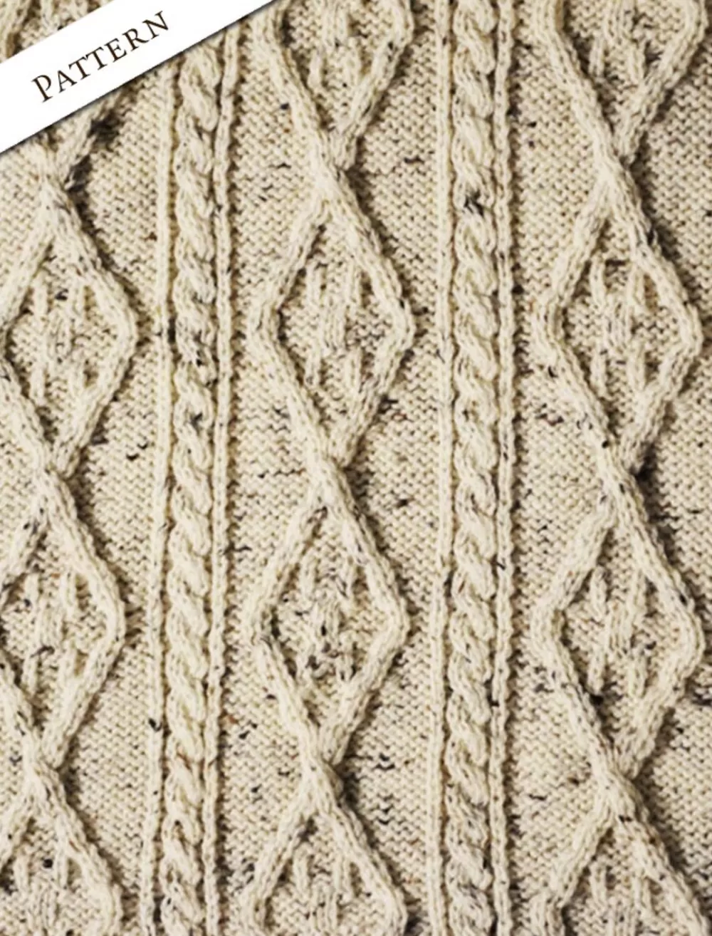 Discount Diamond Aran Throw Knitted Wool Throws
