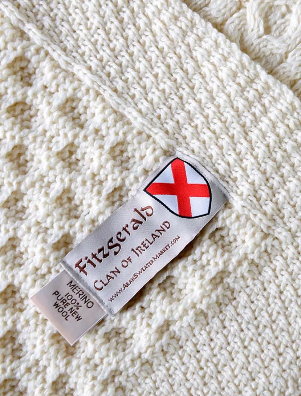 fitzgerald_clan_aran_throw_2-2.webp Flash Sale Fitzgerald Clan Aran Throw Clan Throws