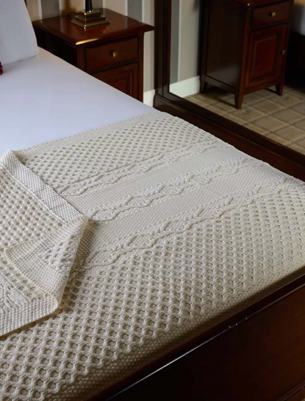 Shop Fitzpatrick Clan Aran Throw Clan Throws