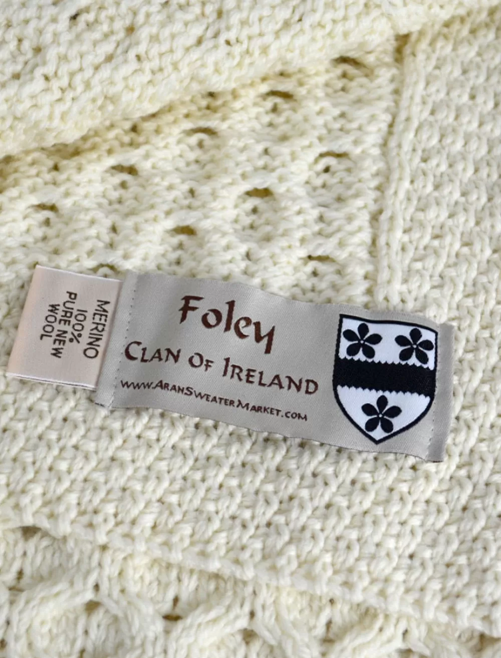Shop Foley Clan Aran Throw Clan Throws
