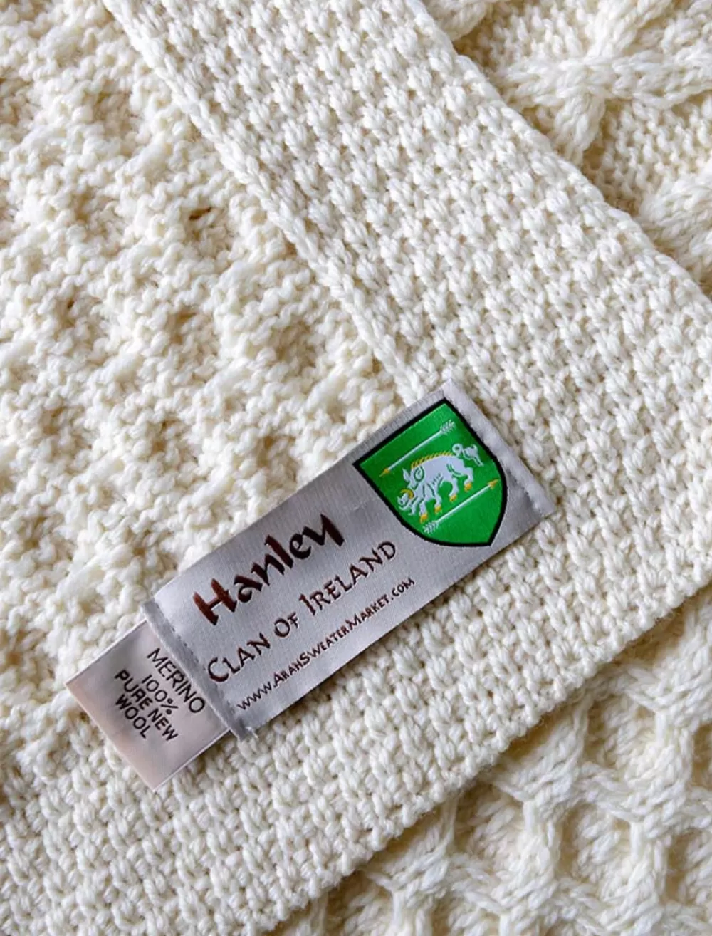 hanley_clan_aran_throw_2-2.webp Flash Sale Hanley Clan Aran Throw Clan Throws