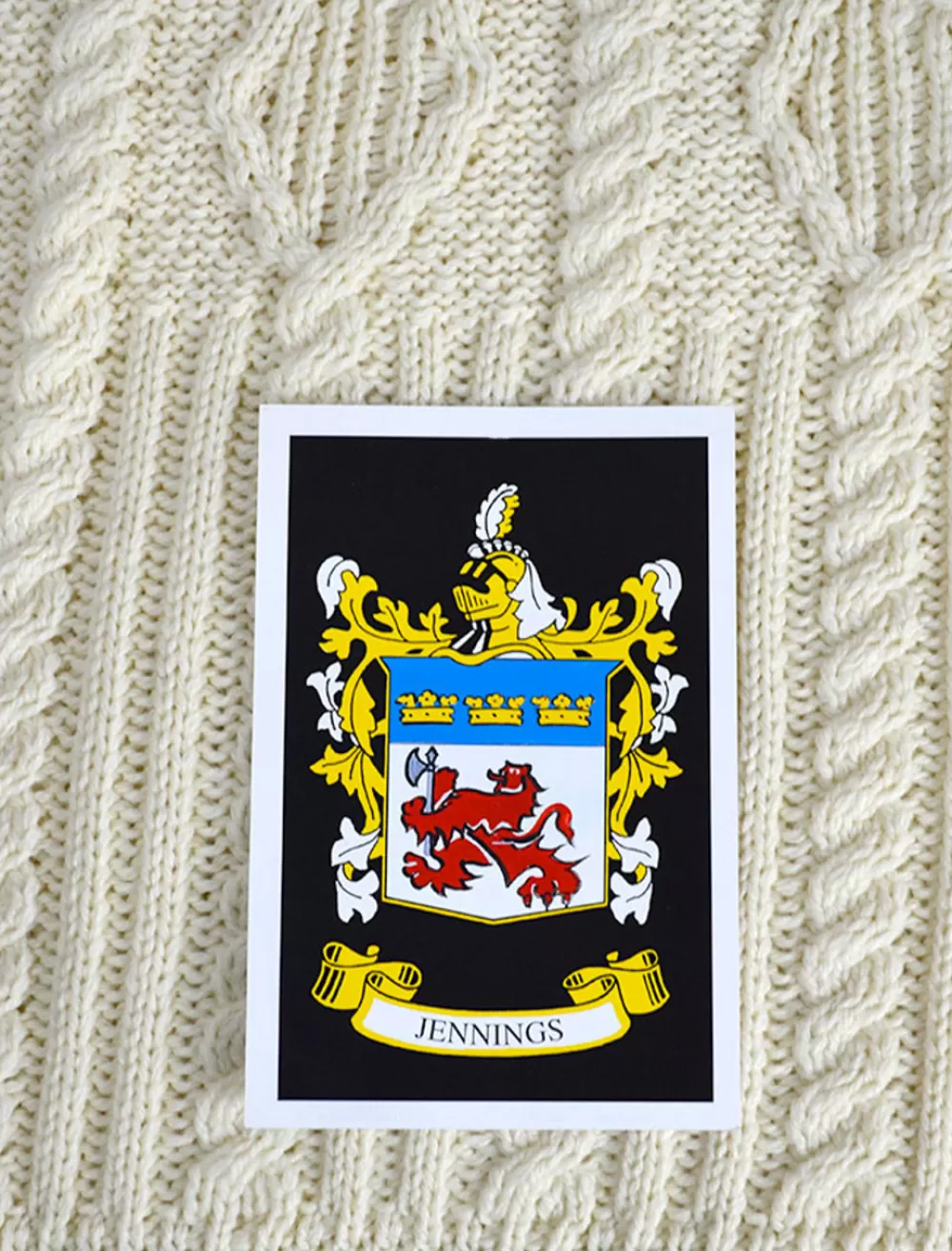 Shop Jennings Clan Aran Throw Clan Throws