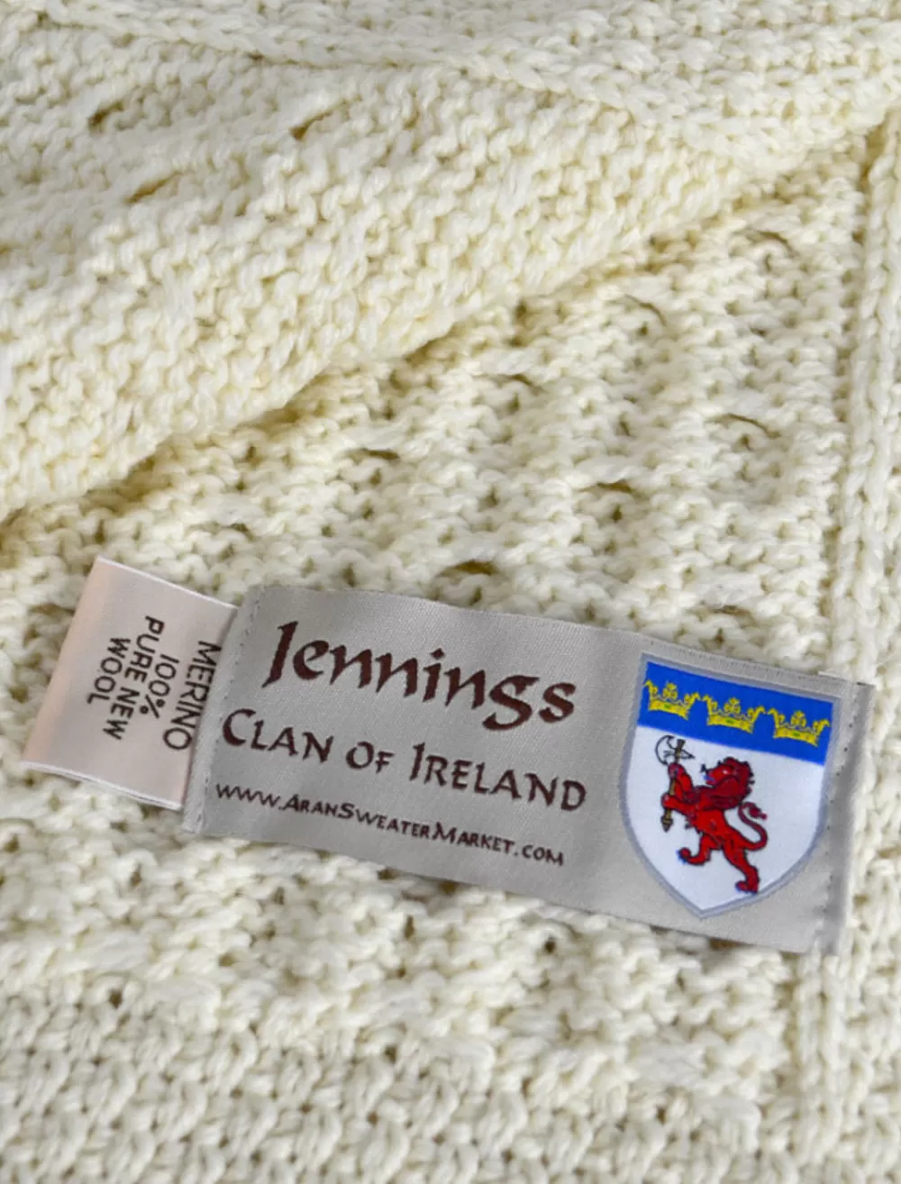 Shop Jennings Clan Aran Throw Clan Throws
