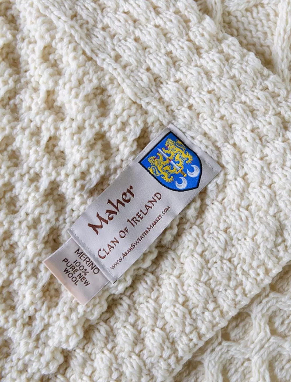 maher_clan_aran_throw_2-2.webp Online Maher Clan Aran Throw Clan Throws