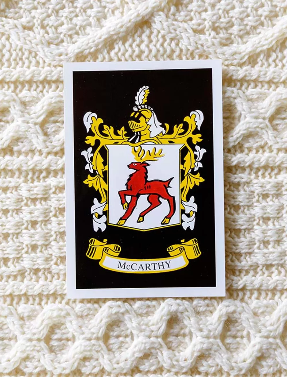 Sale Mc Carthy Clan Aran Throw Clan Throws