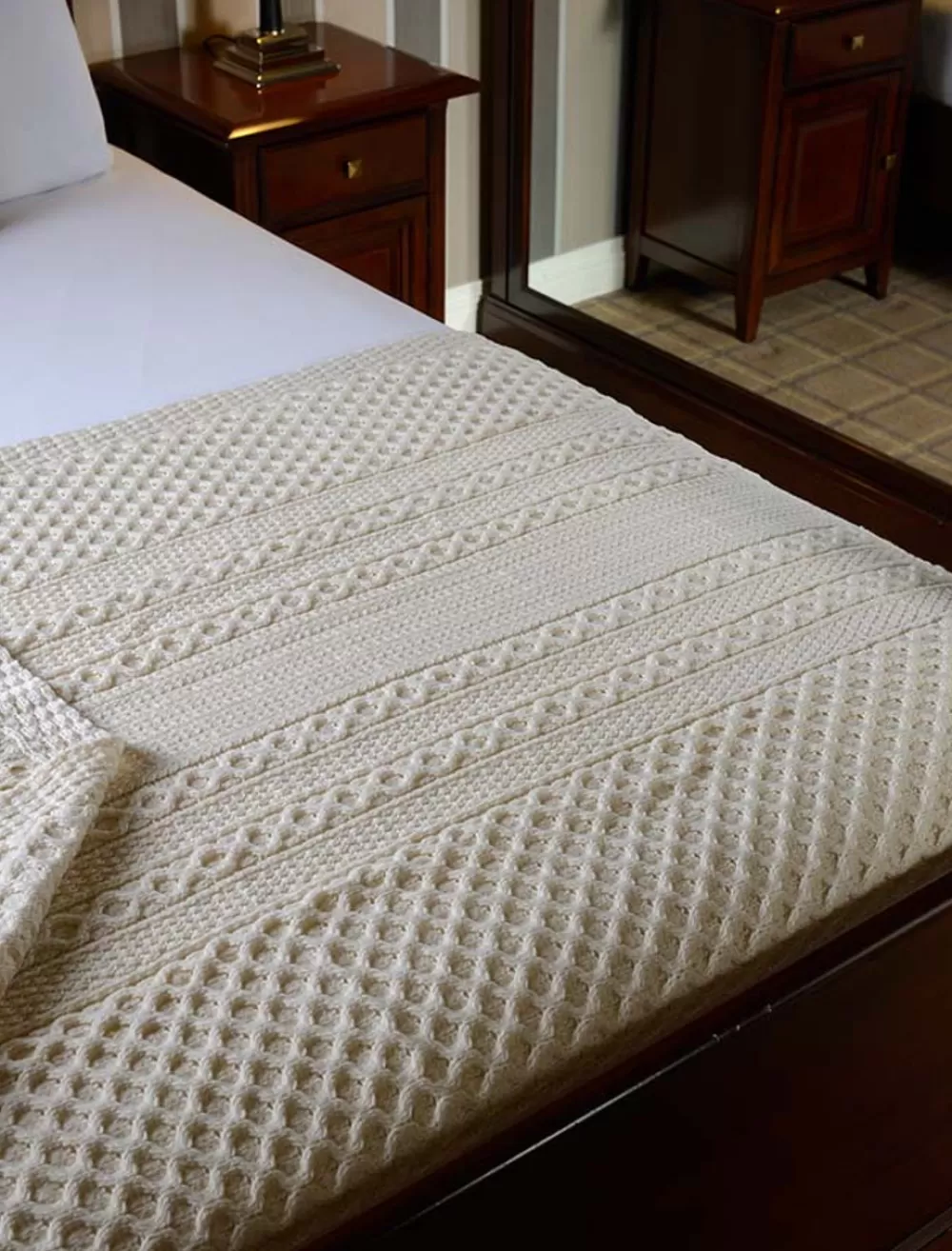 Best Sale Mc Grath Clan Aran Throw Clan Throws