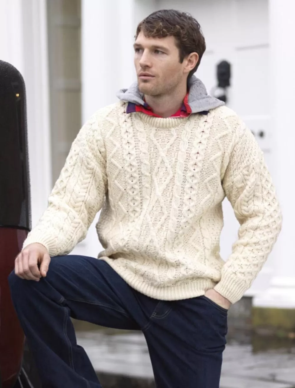 Fashion Merino Wool Zig Zag Sweater Sweaters