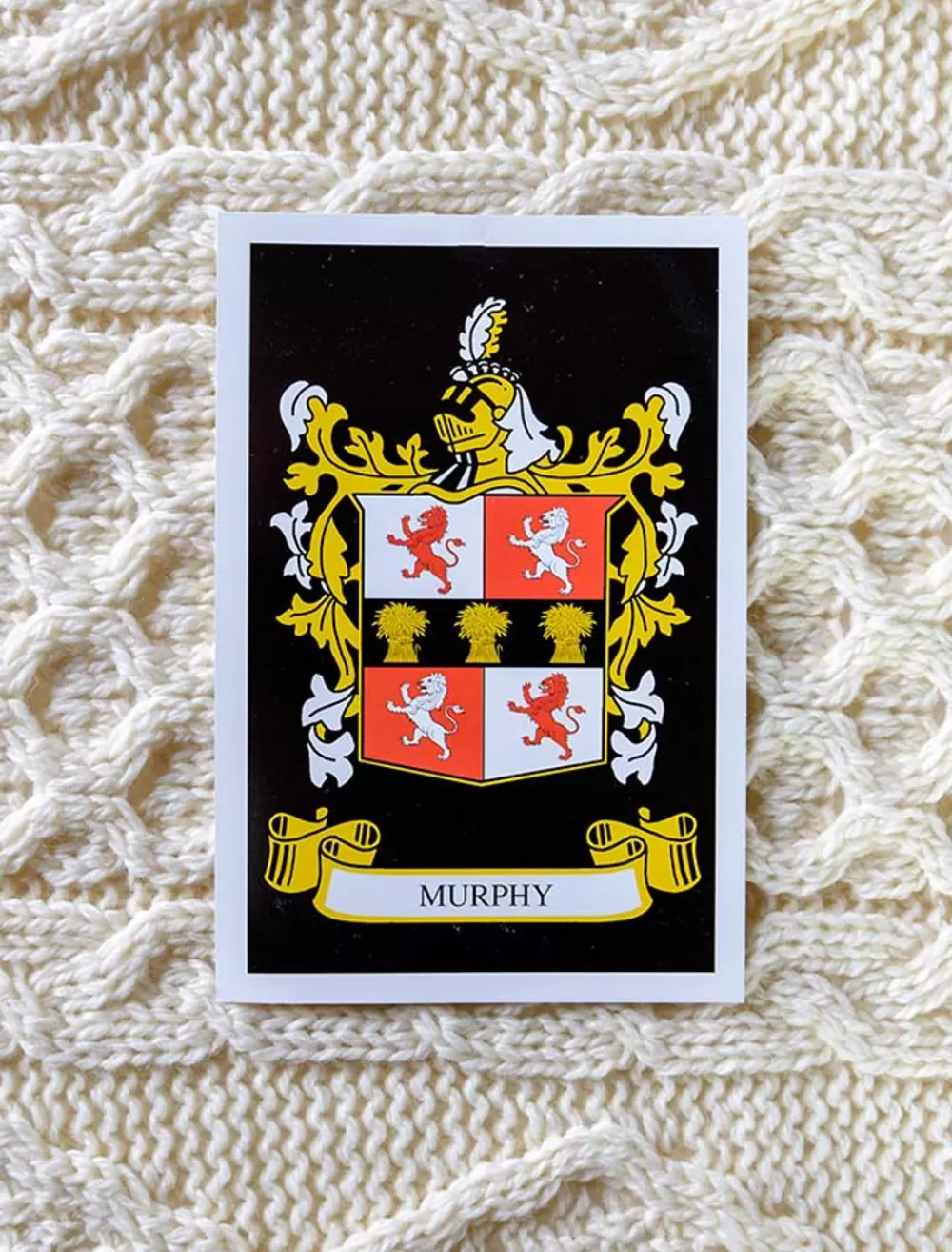 Sale Murphy Clan Aran Throw Clan Throws