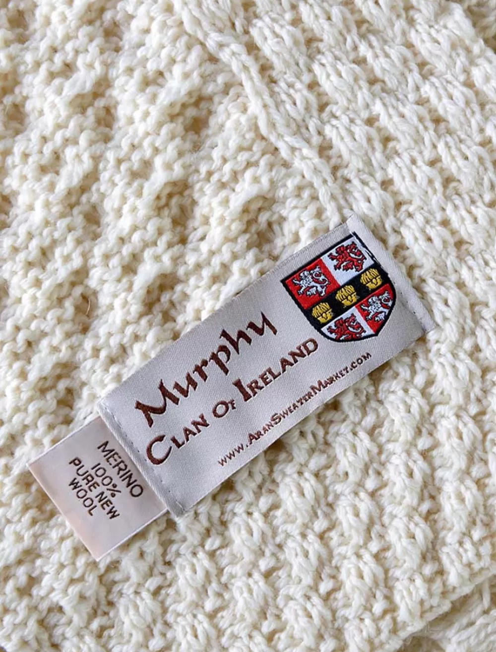 murphy_clan_aran_throw_2-3.webp Sale Murphy Clan Aran Throw Clan Throws