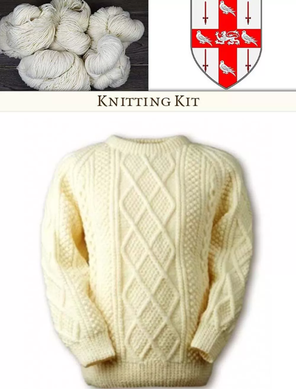 Shop Nolan Knitting Kit Clan Knitting Patterns And Kits