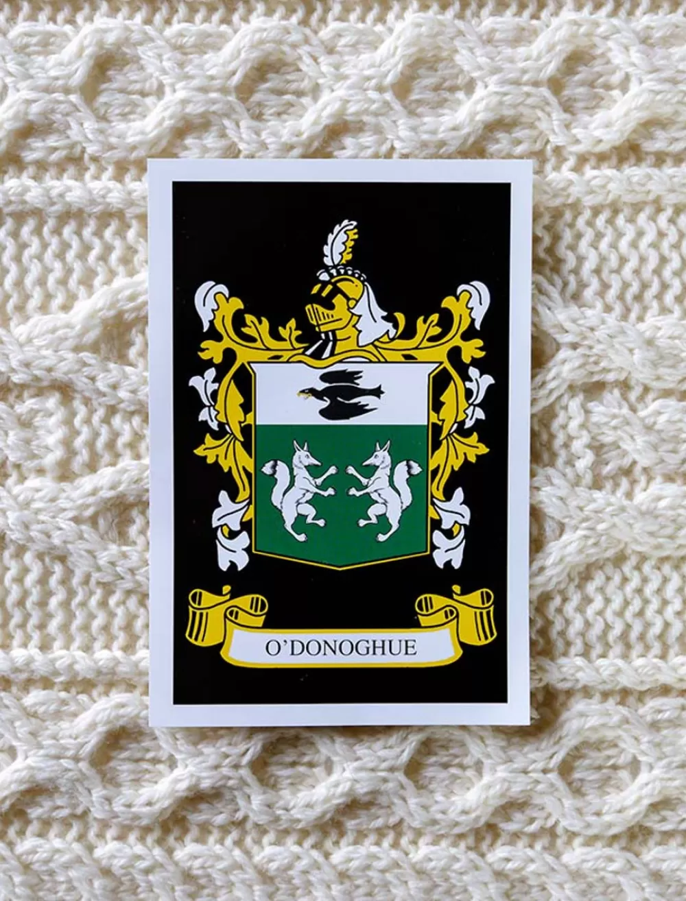 Sale O'Donoghue Clan Aran Throw Clan Throws