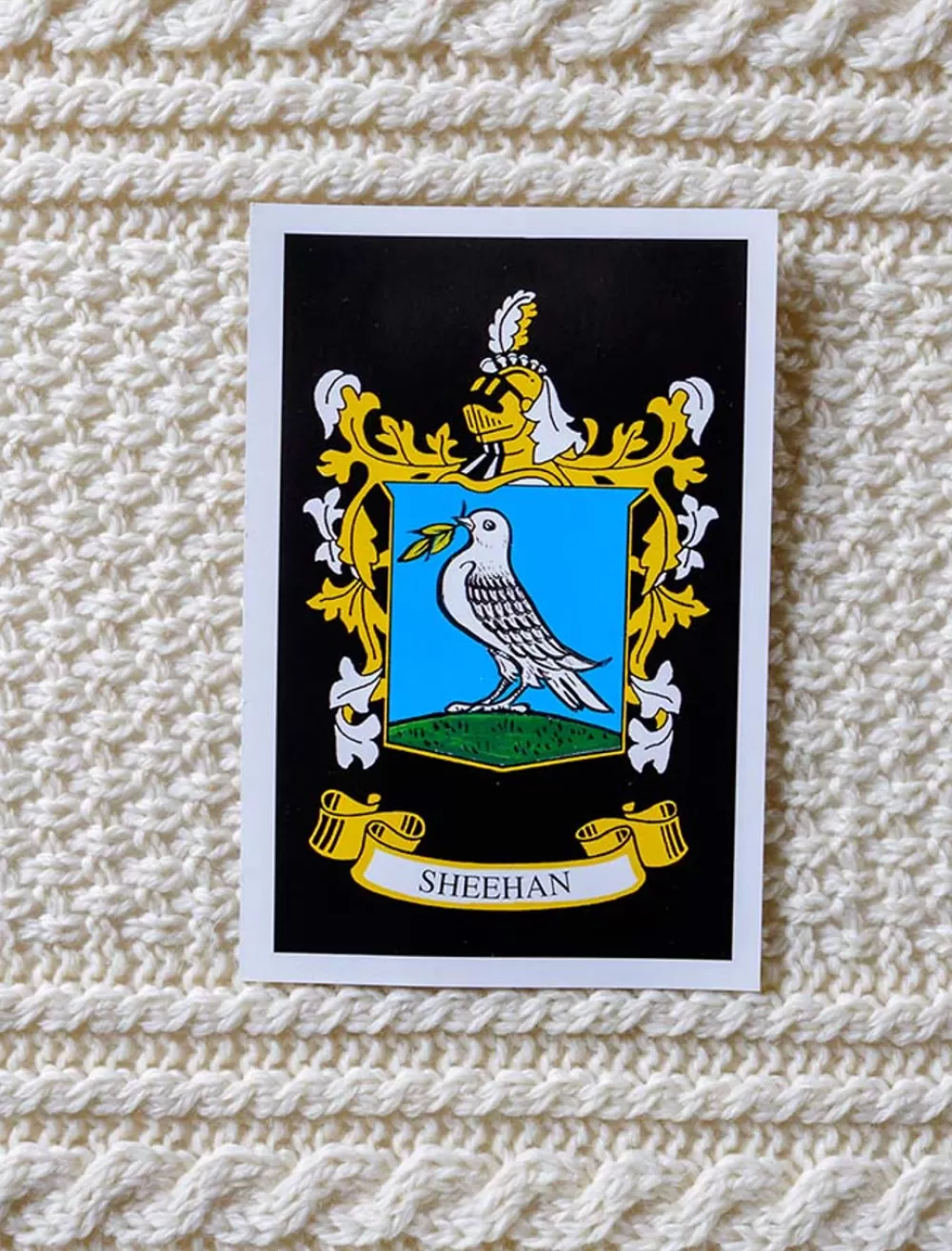 Cheap Sheehan Clan Aran Throw Clan Throws