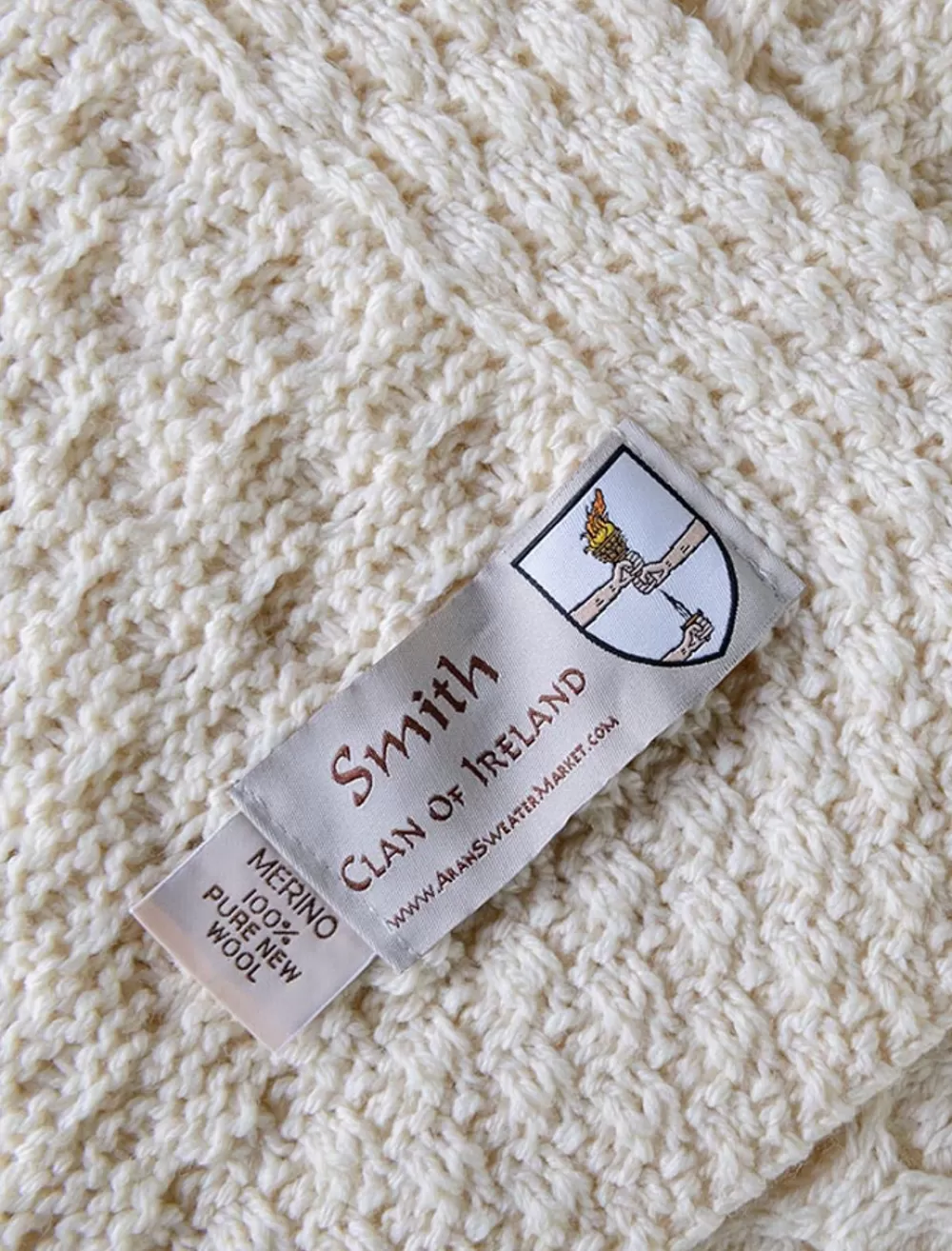 smith_clan_aran_throw_2-3.webp Discount Smith Clan Aran Throw Clan Throws