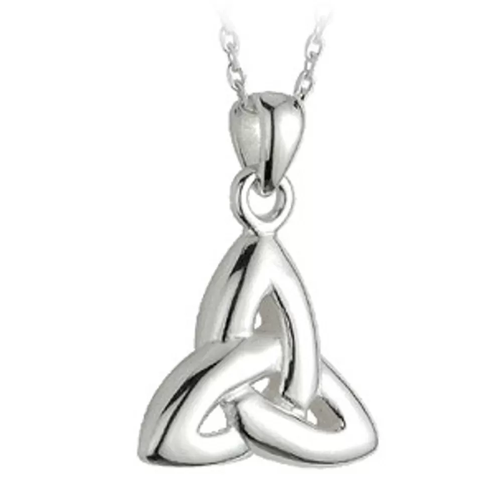 Sale Sterling Silver Double-Sided Trinity Knot Pendant Women Jewelry | Jewelry