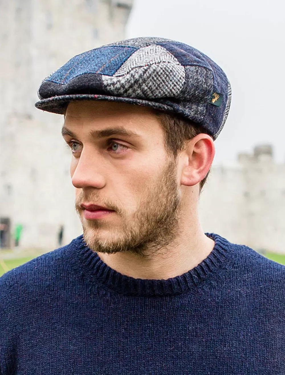 Hot Trinity Flat Cap - Patchwork C Irish Flat Caps