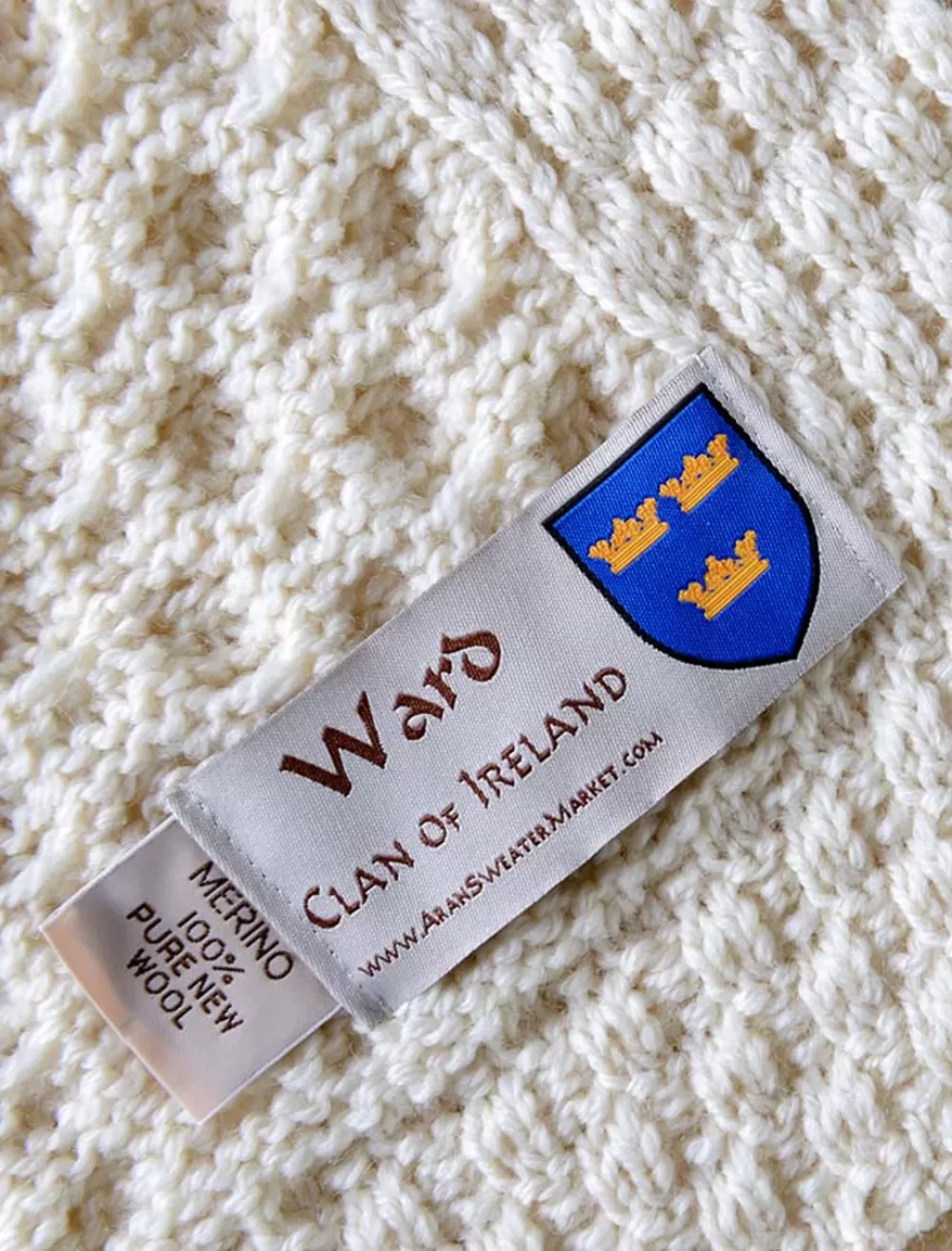 ward_clan_aran_throw_2-2.webp Best Sale Ward Clan Aran Throw Clan Throws